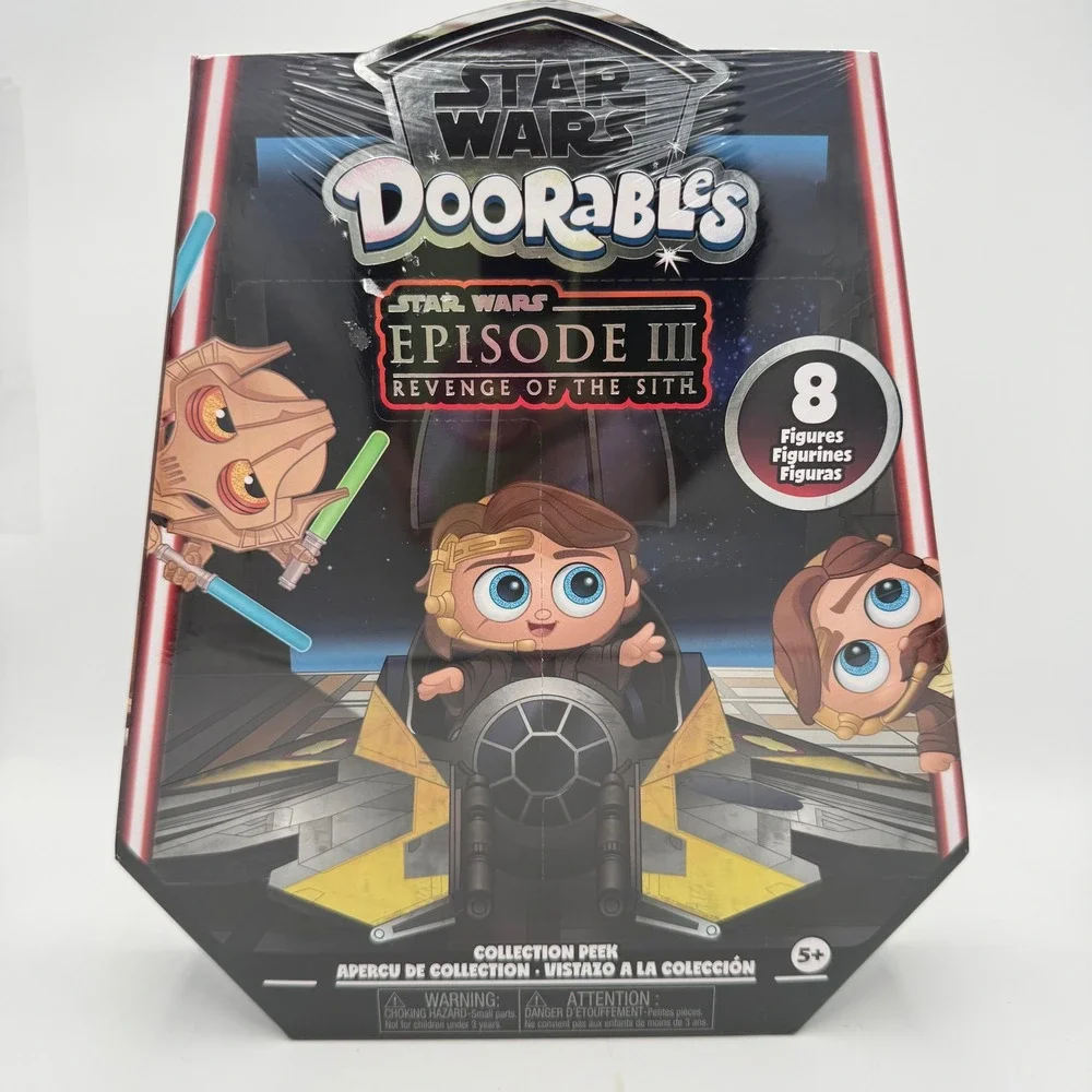 Star Wars Doorables Episode 3 Revenge Of The Sith - 8 Figures NIB